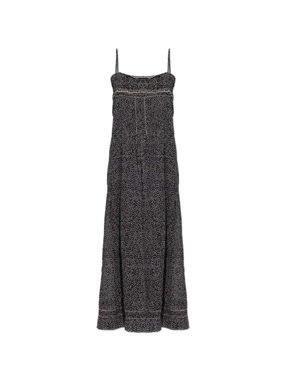 MARANT ÉTOILE Demy midi dress - Black