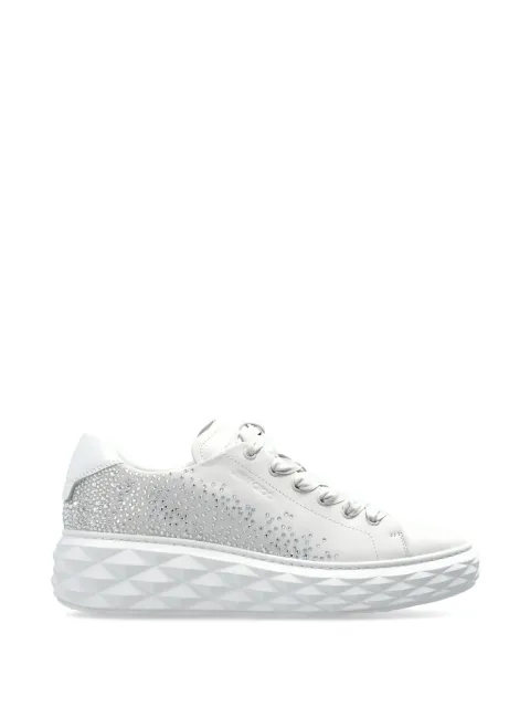 Jimmy Choo tenis Diamond Light Maxi de piel