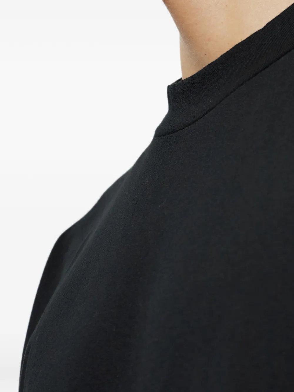 Brioni T-shirt met geborduurd logo Zwart