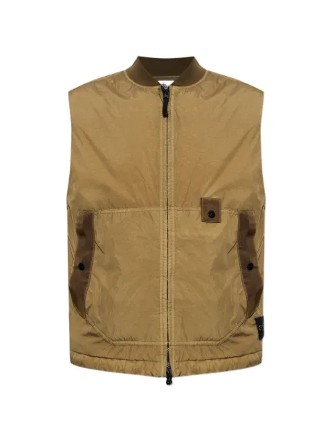 Stone Island logo-patch gilet