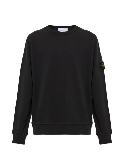 Stone Island logo-patch sweater