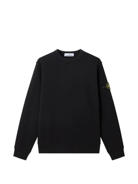 Stone Island 6100017 organic cotton interlock sweatshirt
