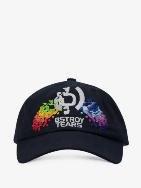 Denim Tears x Bstroy Rainbow logo-embroidered baseball cap