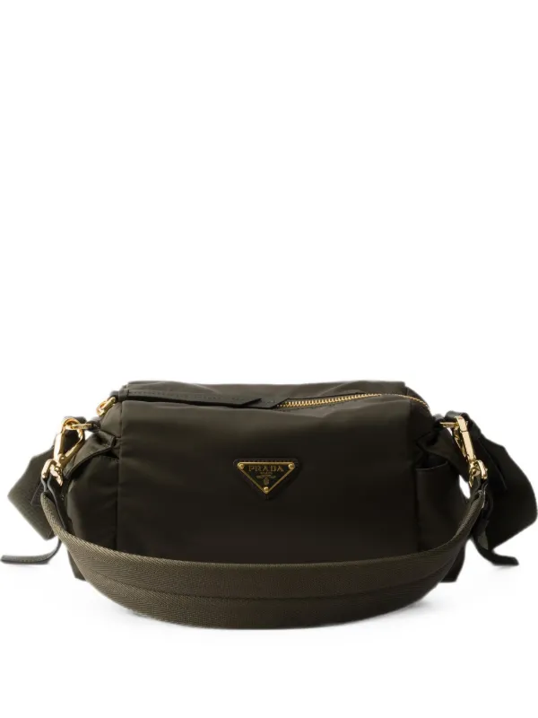 Prada エクスプローラー リナイロン＆レザーショルダーバッグ S