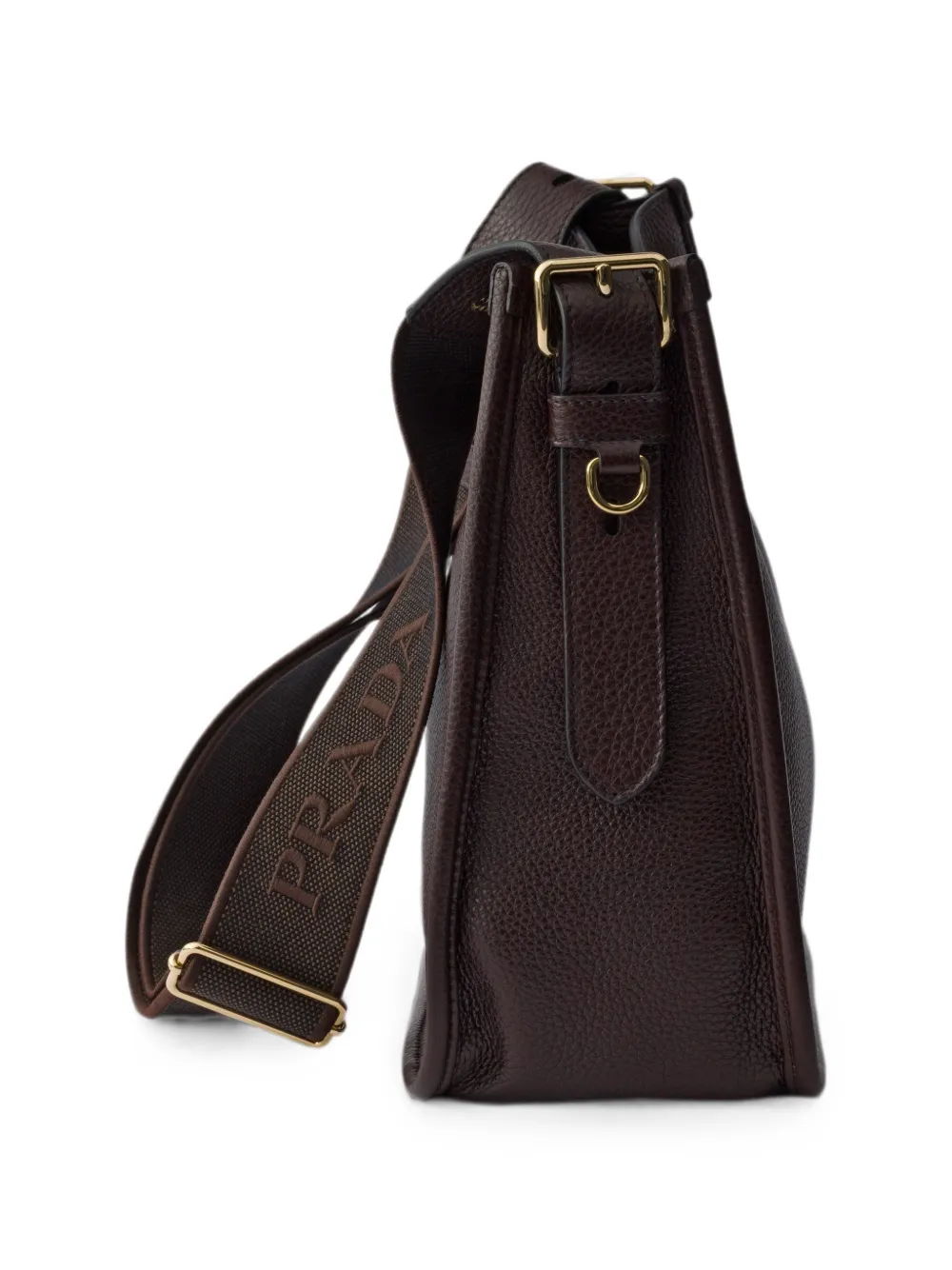 Prada Lily leren tas Bruin