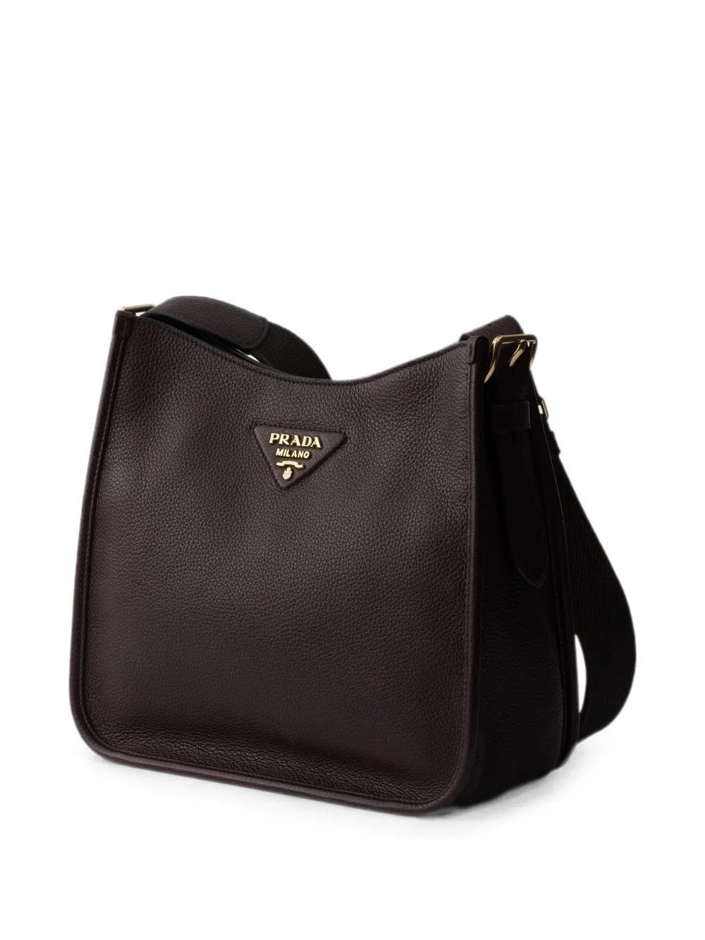 Prada Lily leren tas Bruin