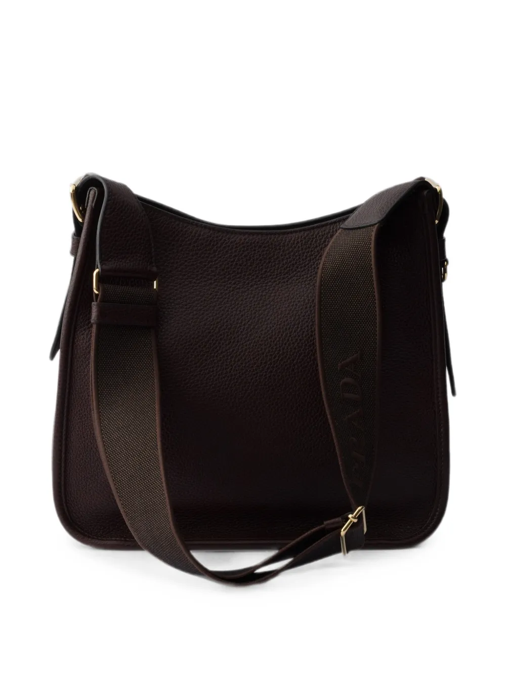 Prada Lily leren tas Bruin