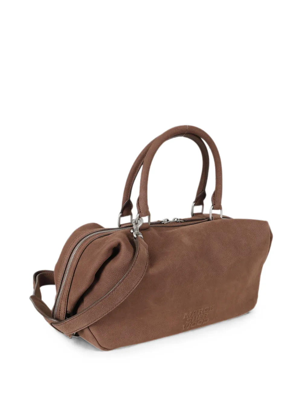 Marge Sherwood Dumpling leather tote bag Bruin