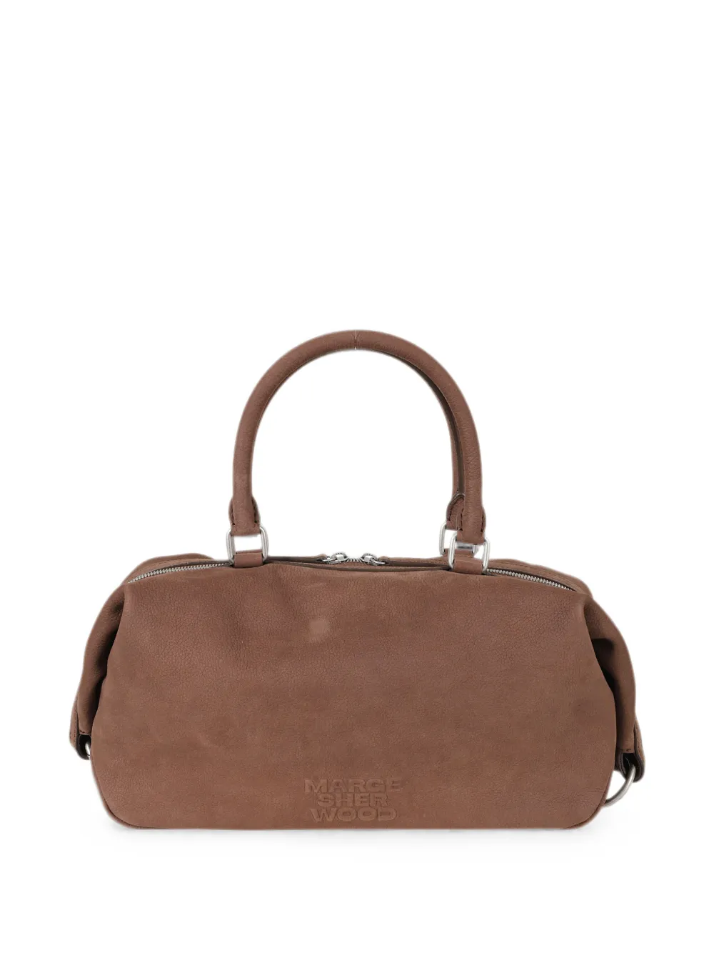 Marge Sherwood Dumpling leather tote bag Bruin