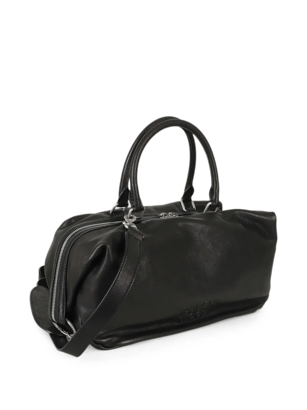 Marge Sherwood Dumpling Ew leren shopper Zwart