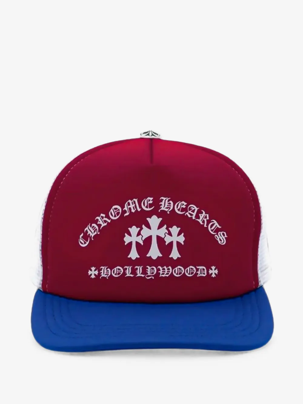 Chrome Hearts logo-print baseball cap | Red | Image 1