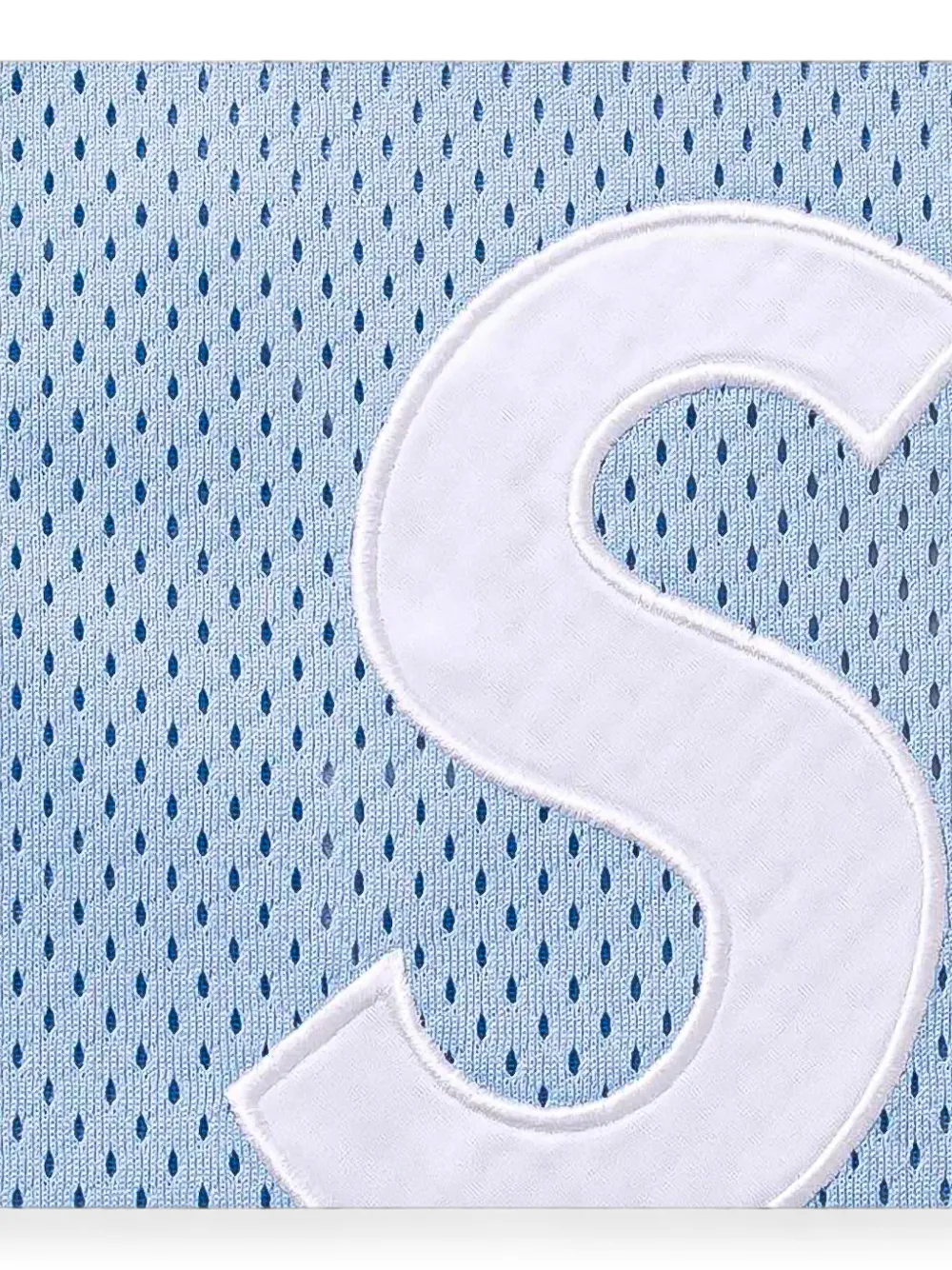 Supreme T-shirt met logopatch Blauw