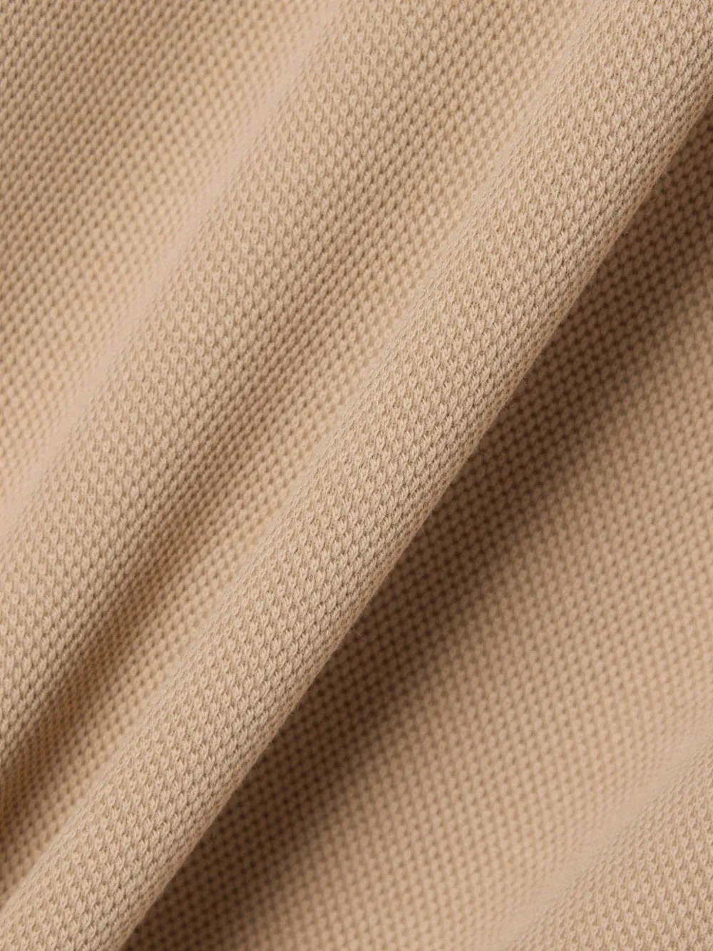 Lacoste Poloshirt met logopatch Beige