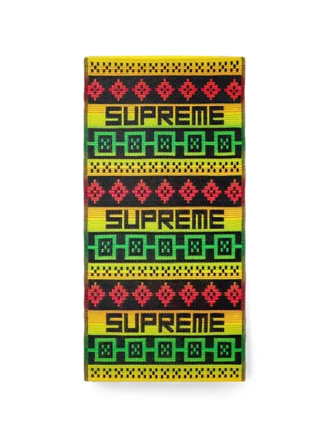 Supreme Sosenap logo-print woven mat