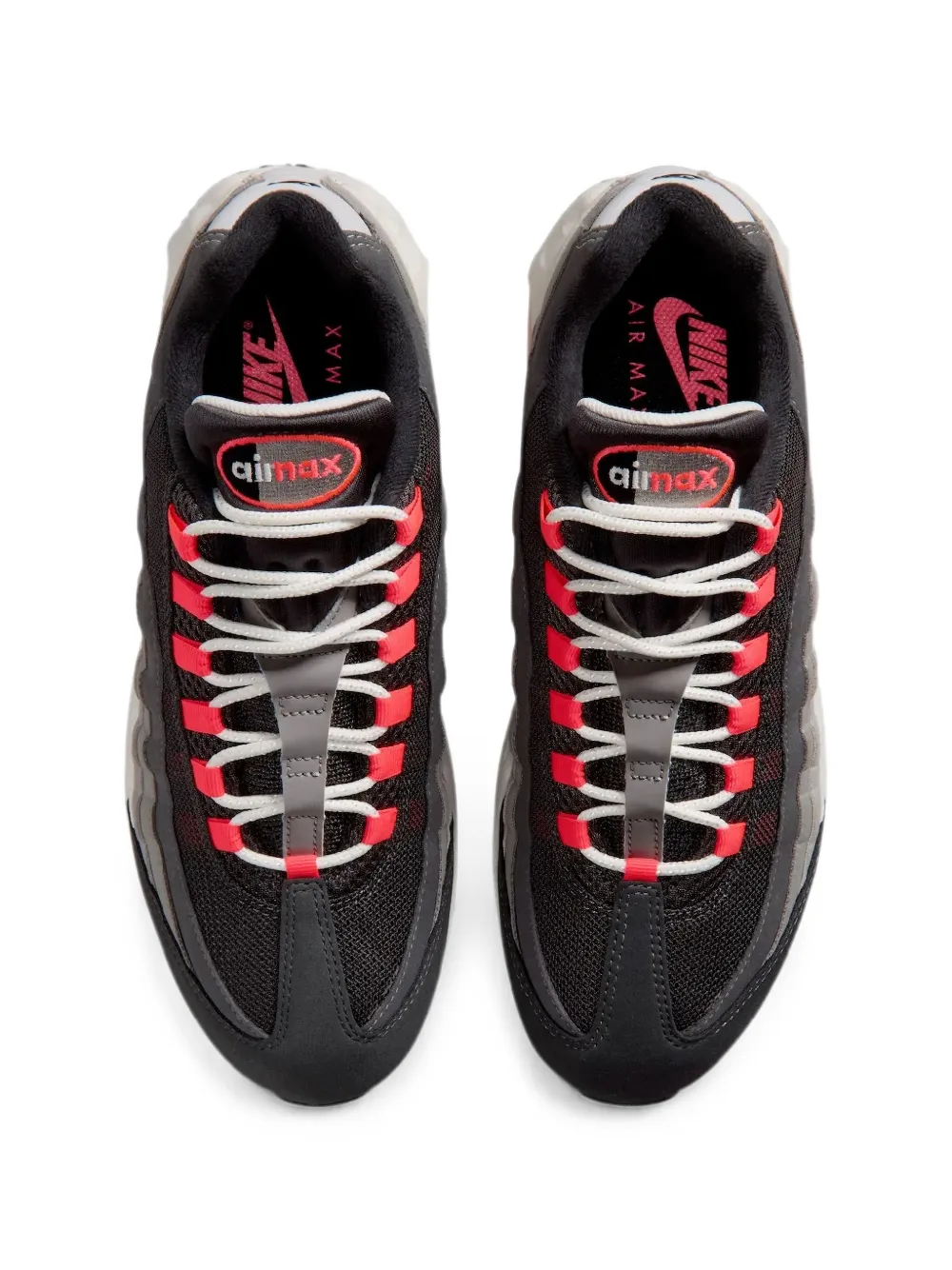 Nike Air Max 95 Big Bubble Premium lace-up sneakers Grijs