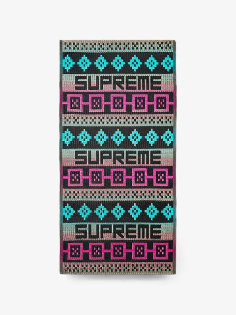 Supreme Sosenap geometric-pattern mat