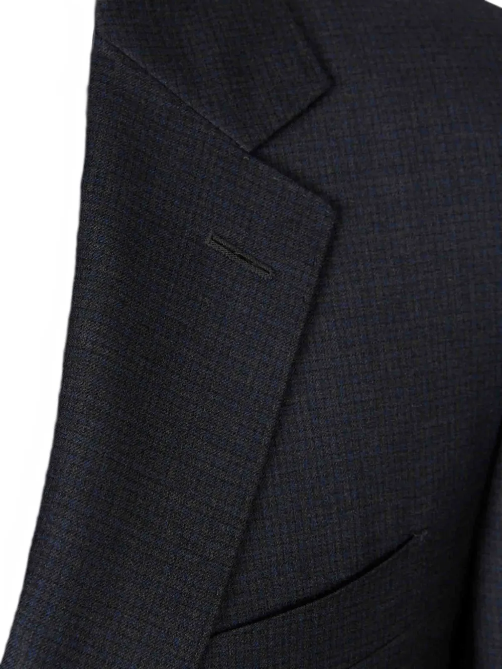 Canali Pak met enkele rij knopen Blauw