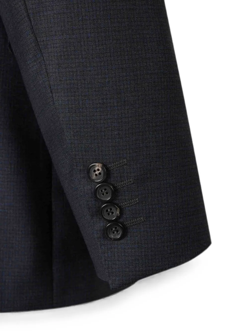 Canali Pak met enkele rij knopen Blauw