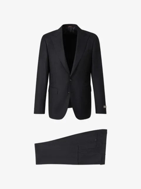 Canali pinstripe-pattern single-breasted suit