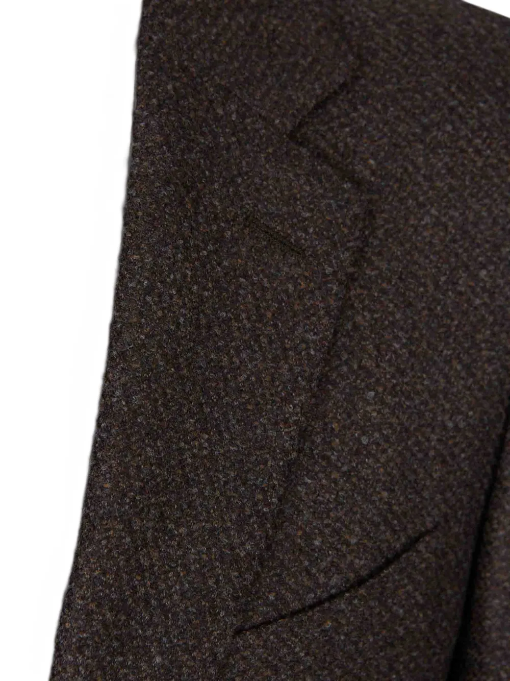 Canali Blazer met enkele rij knopen Bruin