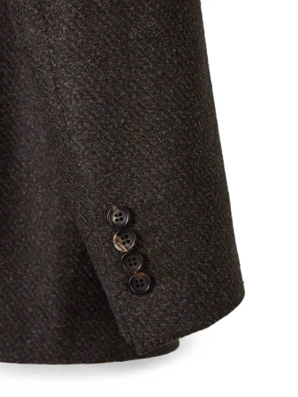 Canali Blazer met enkele rij knopen Bruin