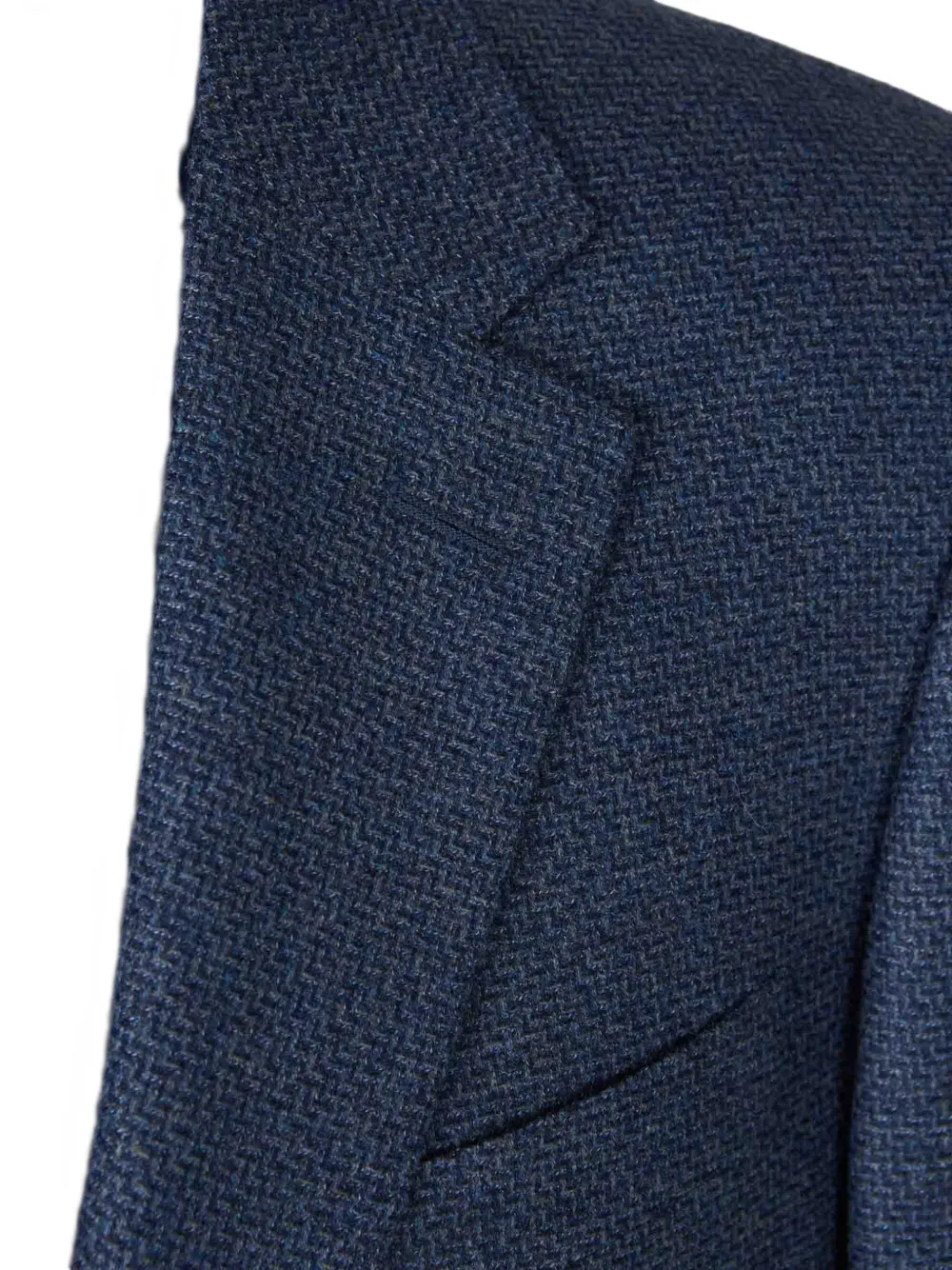Canali Blazer met enkele rij knopen Blauw
