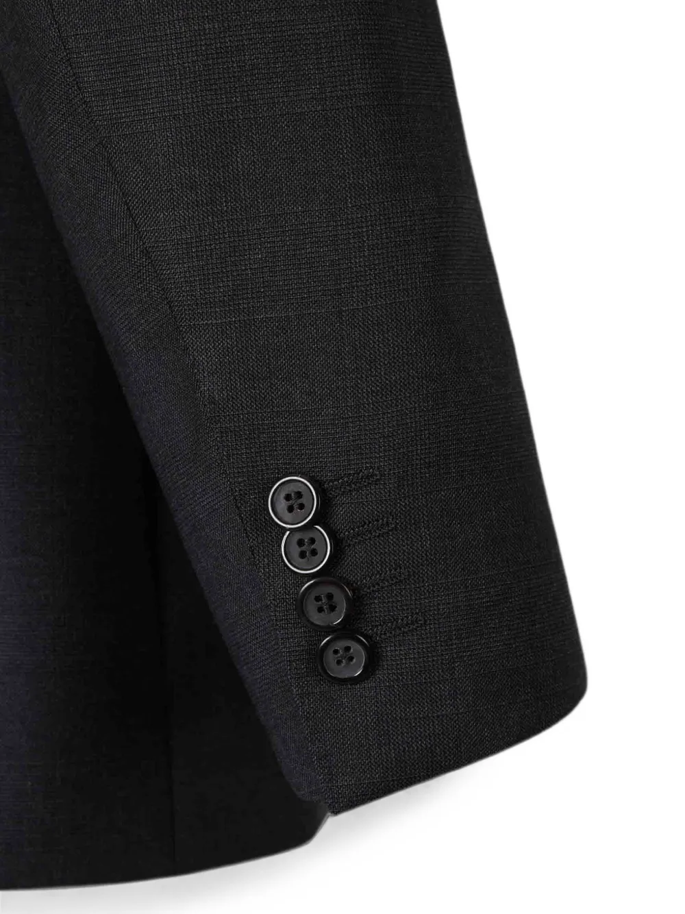 Canali Pak met enkele rij knopen Grijs