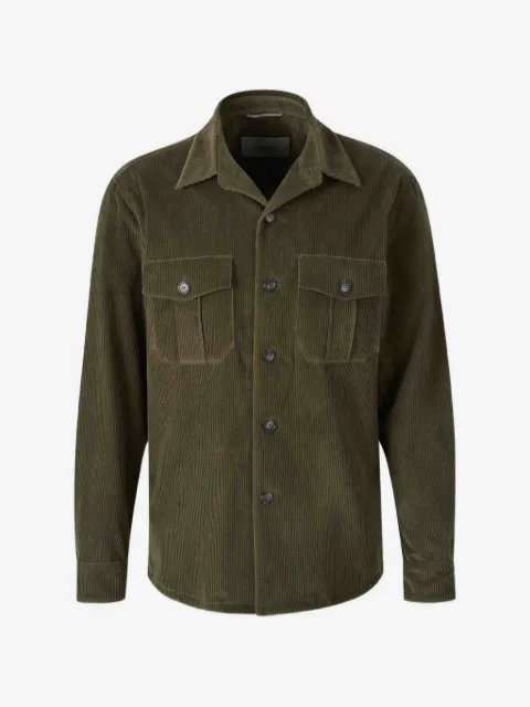 Canali sobrecamisa de pana con bolsillos en el pecho