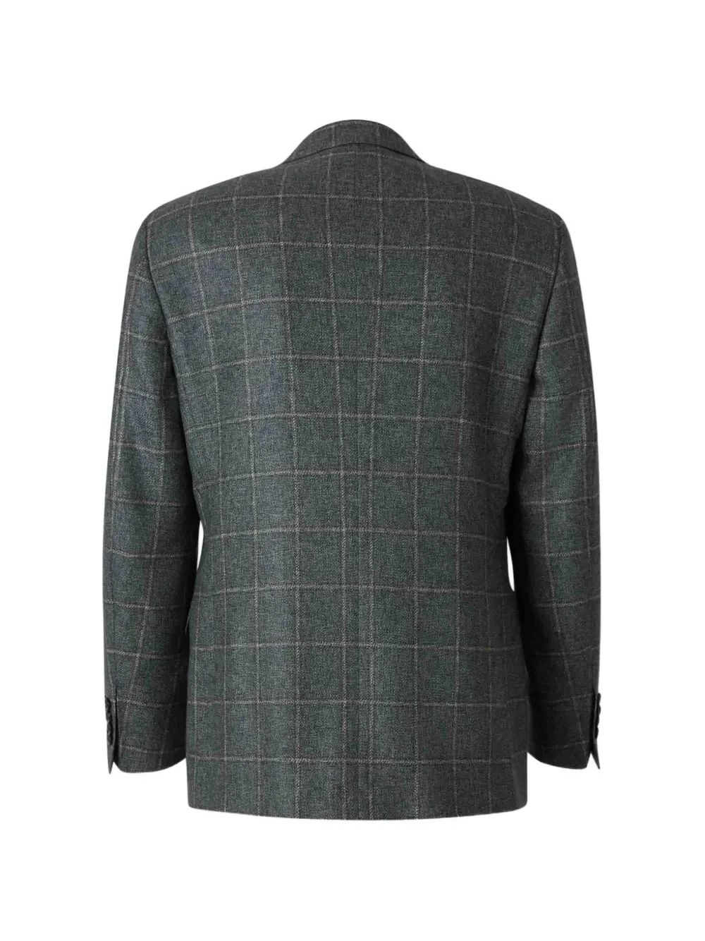 Canali Wollen blazer met enkele rij knopen Grijs