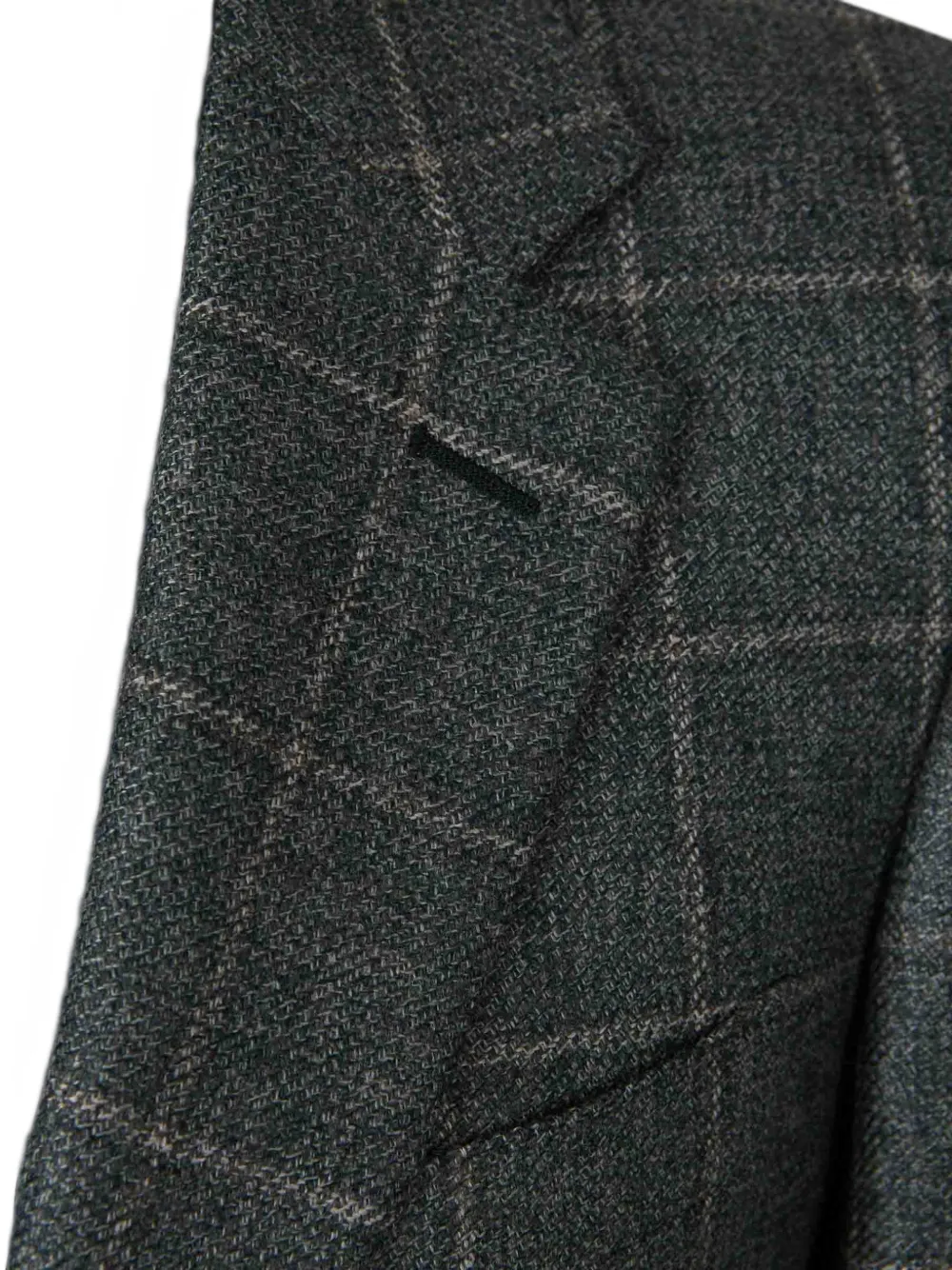 Canali Wollen blazer met enkele rij knopen Grijs