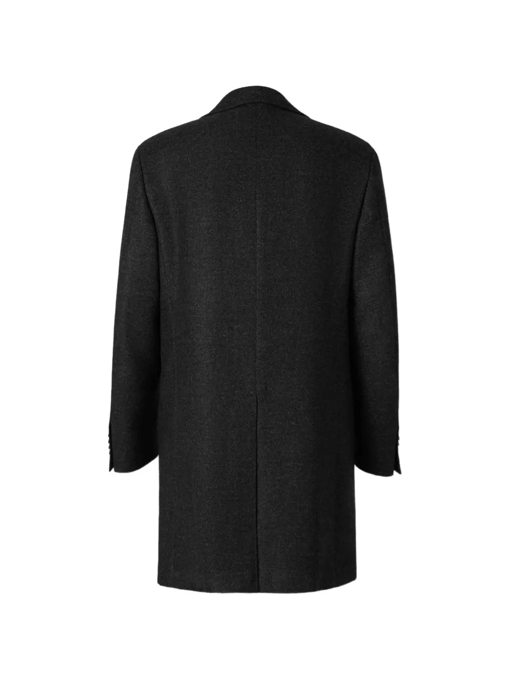 Canali Mantel met enkele rij knopen Grijs