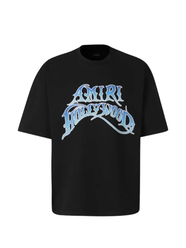 AMIRI ラインストーン Tシャツ | ブラック | FARFETCH JP