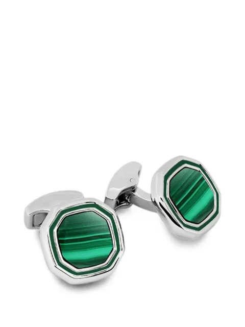 Tateossian octagonal semi-precious stone cufflinks