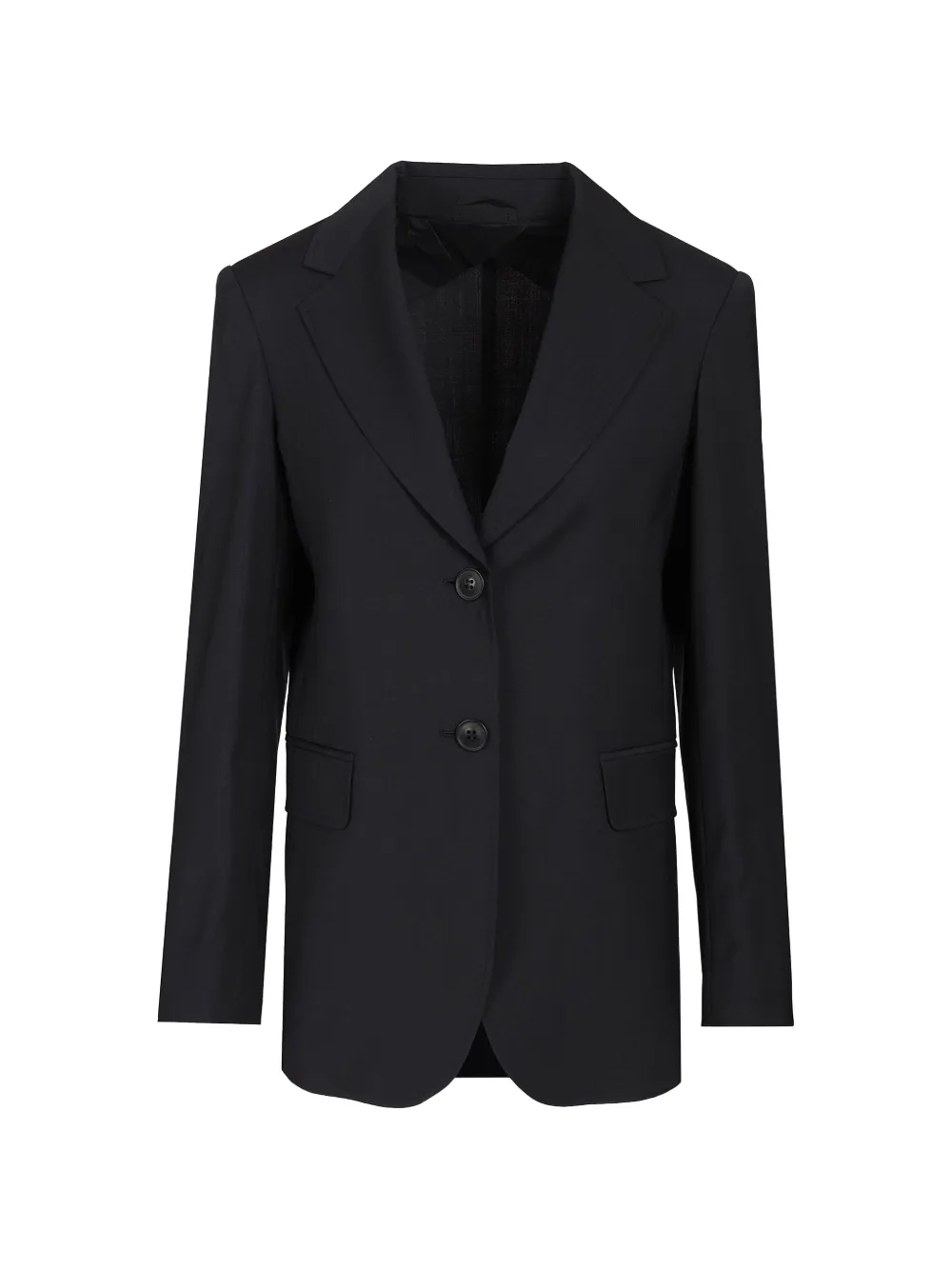 Max Mara single-breasted wool jacket - Blau