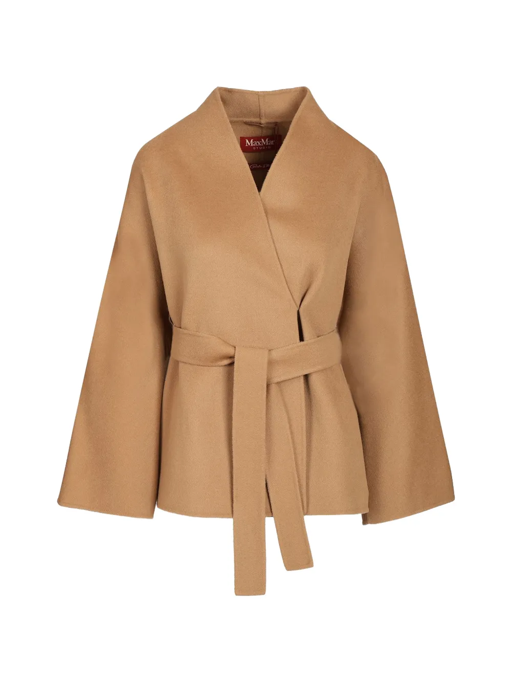 Max Mara Mantel mit Kimono-Ärmeln - Braun