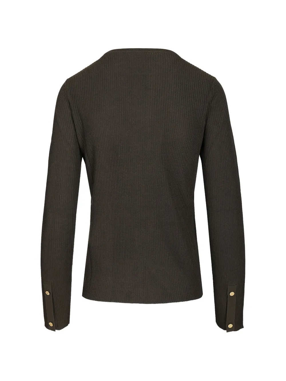 'S Max Mara Ribgebreide trui Groen