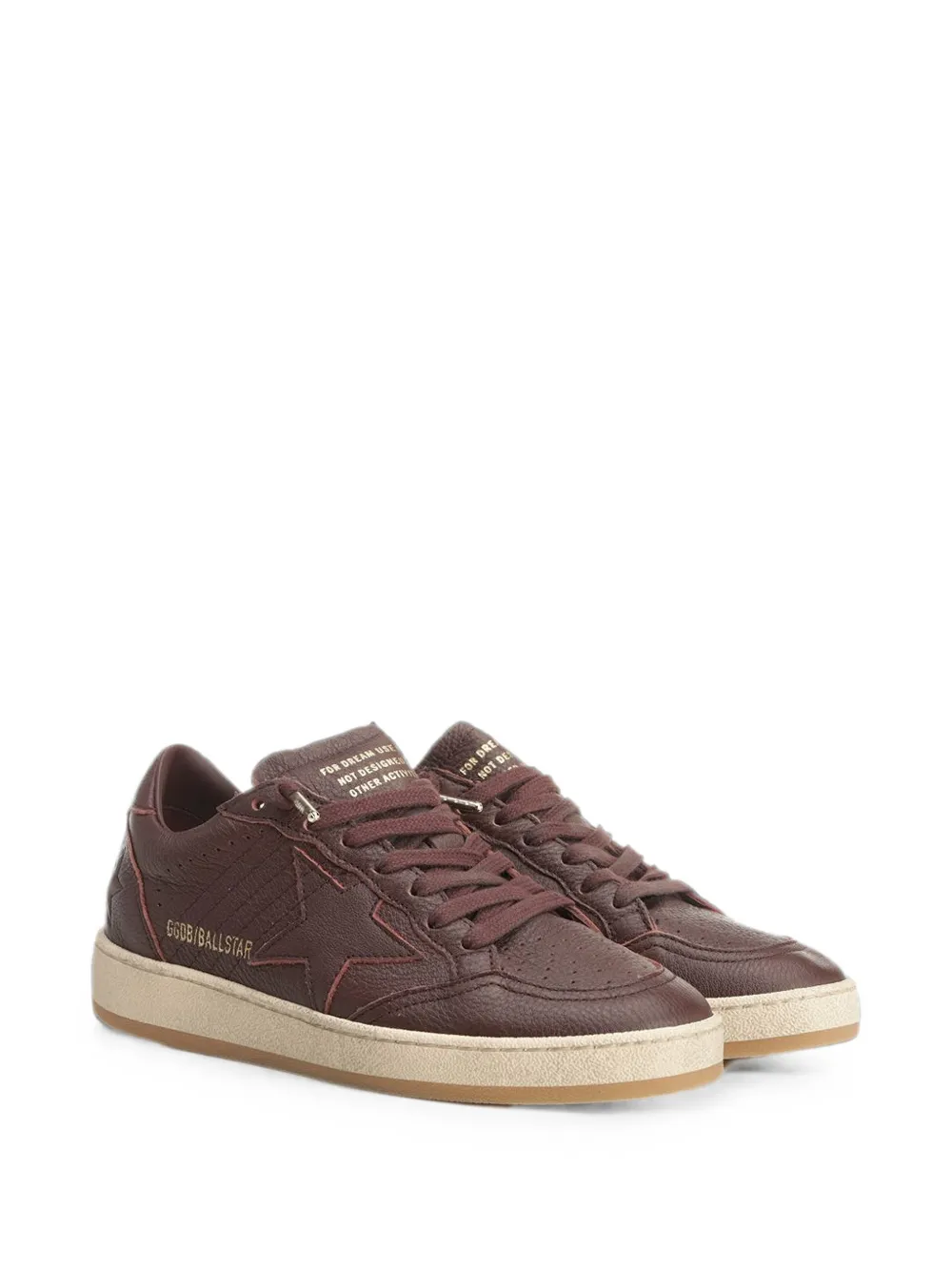 Golden Goose Ball Star leather sneakers Bruin