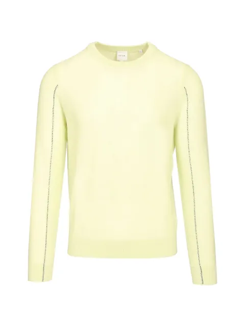 Paul Smith jersey de merino con cuello redondo
