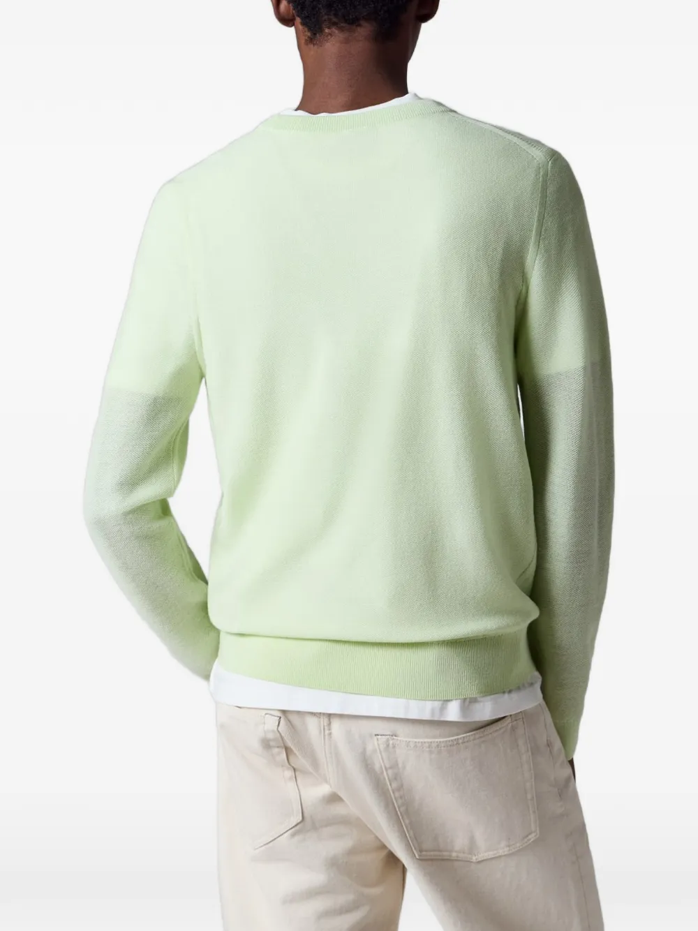 Paul Smith Trui van merinowol met ronde hals Geel