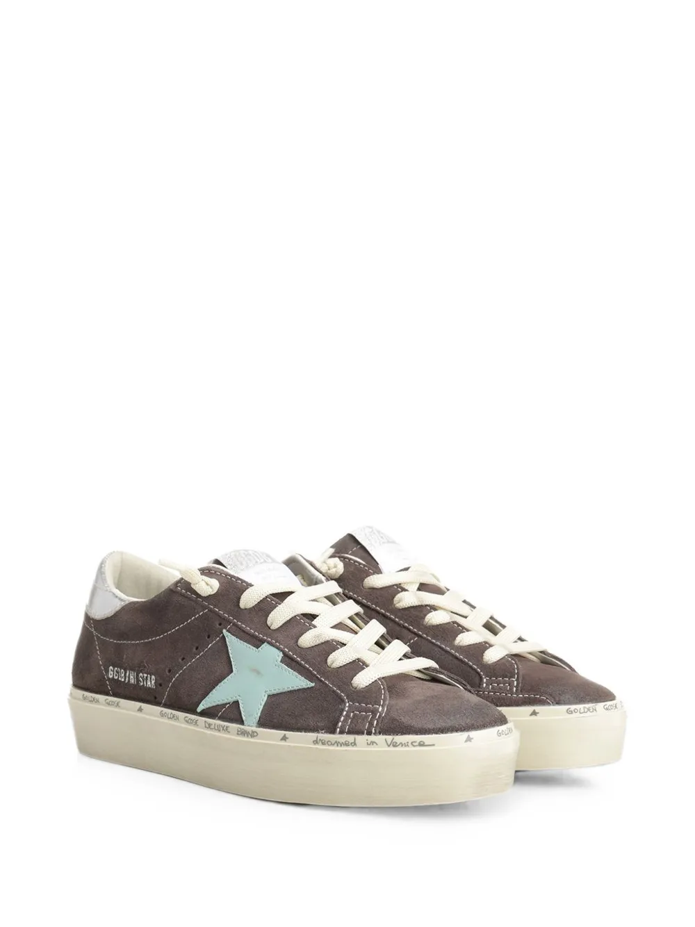 Golden Goose Hi Star suede sneakers Grijs