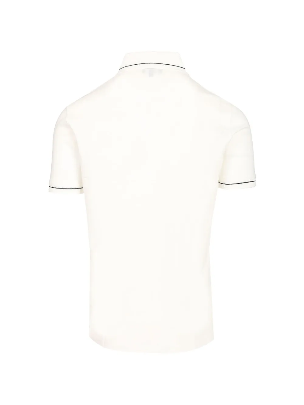 Emporio Armani Poloshirt met logodetail Wit