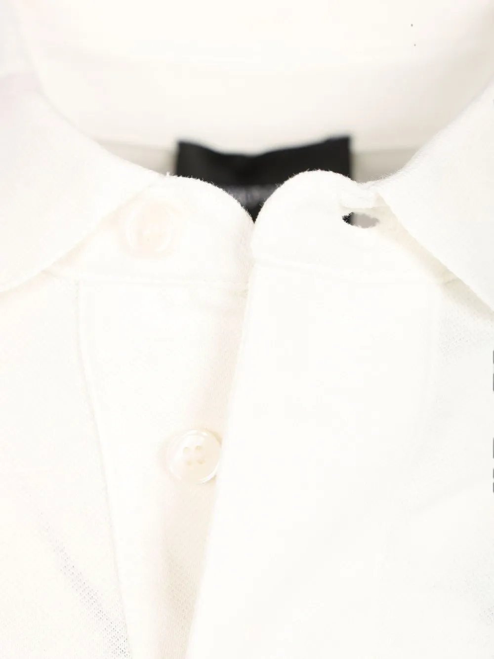 Emporio Armani Poloshirt met logodetail Wit