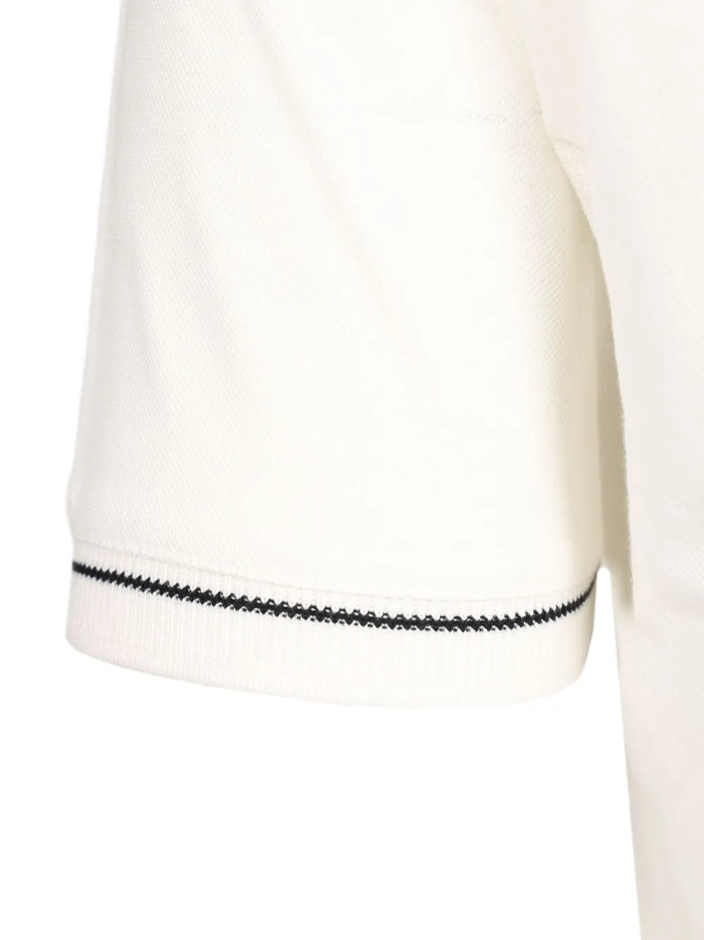 Emporio Armani Poloshirt met logodetail Wit