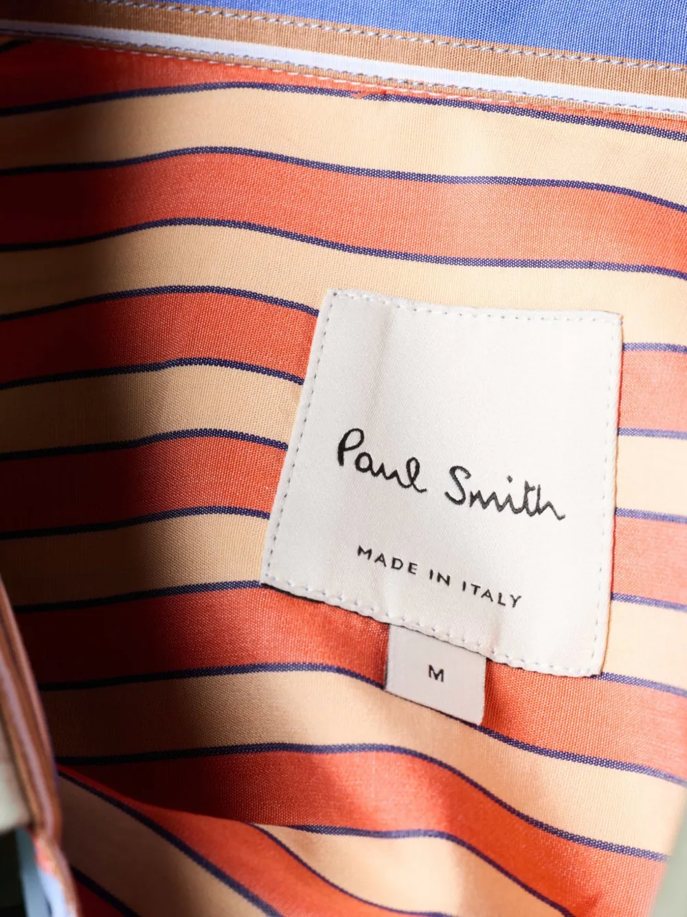 Paul Smith Gestreept katoenen overhemd Groen