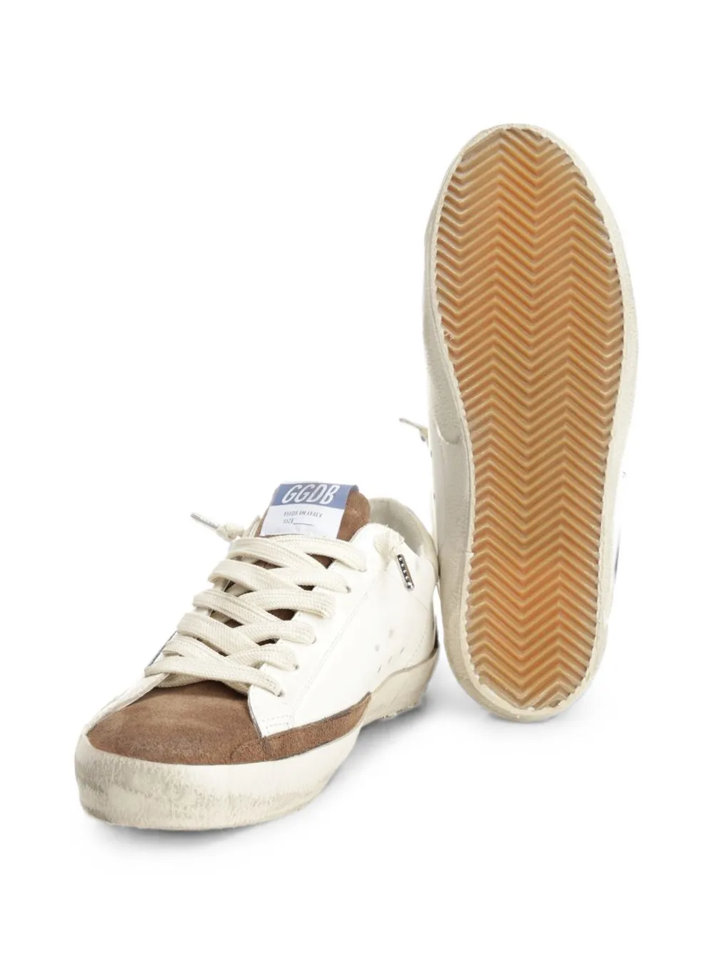 Golden Goose Super Star leather sneakers Wit