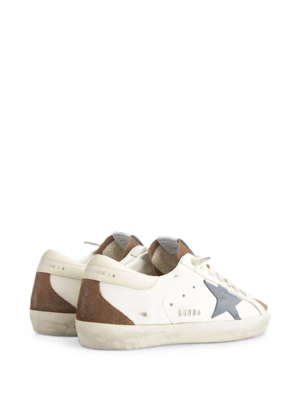 Golden Goose Super Star leather sneakers Wit