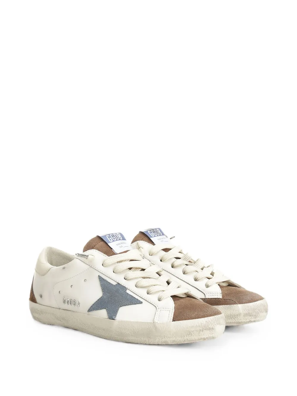 Golden Goose Super Star leather sneakers Wit