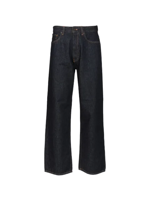 Emporio Armani jeans rectos con diseño de cinco bolsillos