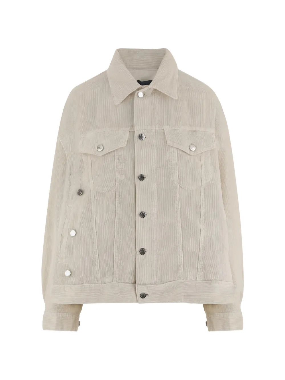 Haikure ribbed-knit jacket - Weiß