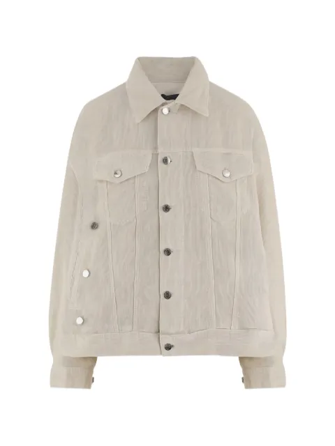 Haikure ribbed-knit jacket